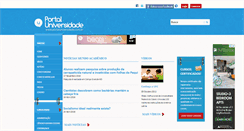 Desktop Screenshot of portaluniversidade.com.br